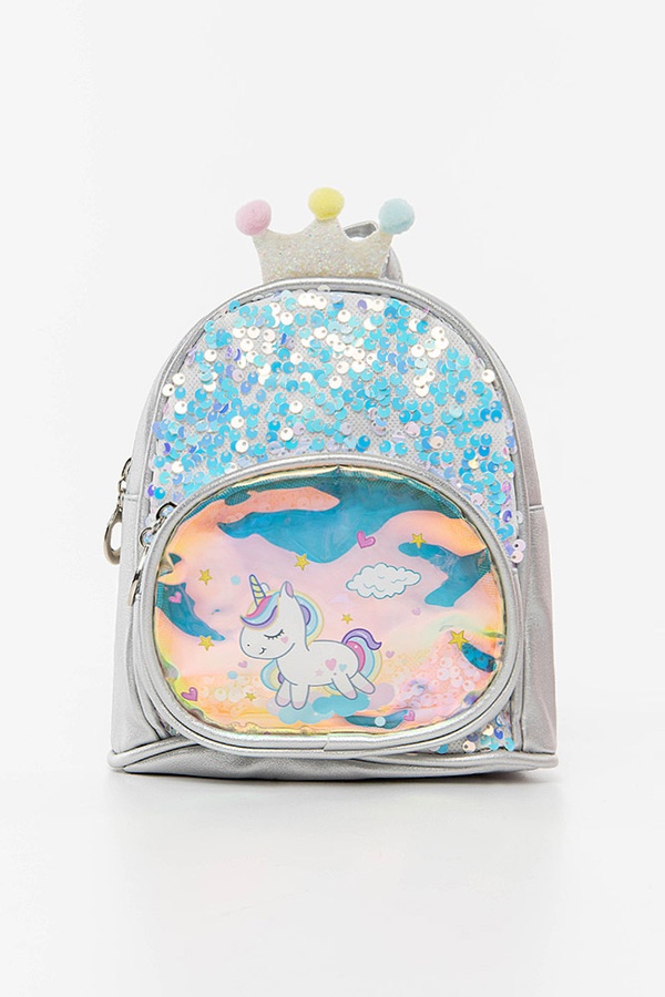 Рюкзак для дівчинки "My little pony" колір срібний ЦБ-00206142 SKT000879758 фото