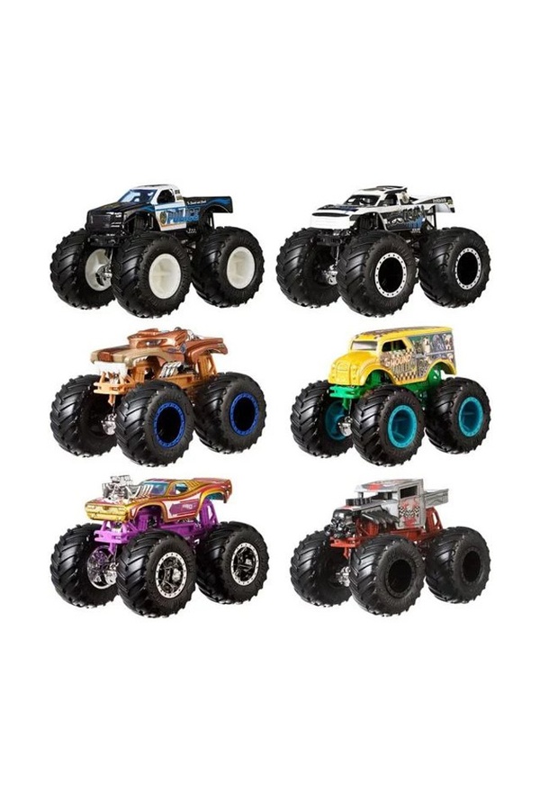 Набор из 2 машинок-внедорожников серии Monster Trucks цвет разноцветный ЦБ-00135992 SKT000480893 фото