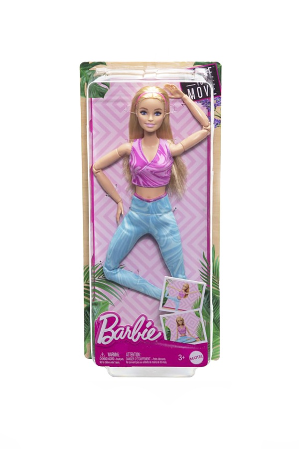 Кукла Barbie серии "Двигайся как я" цвет разноцветный ЦБ-00250286 SKT000992852 фото