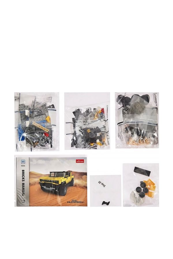 Машинка Rastar Hummer EV конструктор bricks RASTAR 454.00.89 ЦБ-00278197 фото