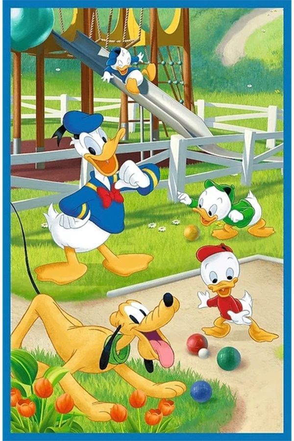 Пазлы Mickey & Friends Команда Микки Мауса Trefl 34887 ЦБ-00292886 фото