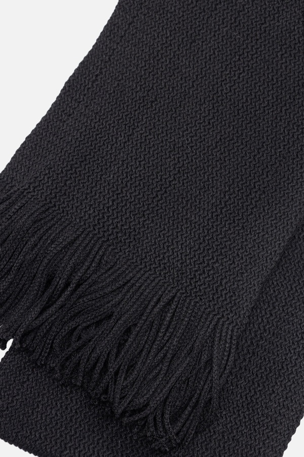 Чоловічий шарф One колір чорний ЦБ-00232230 SKT000938094 фото