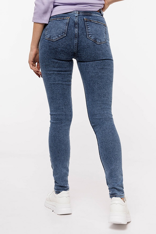 Жіночі джинси 34 колір синій ЦБ-00202014 SKT000871599 фото