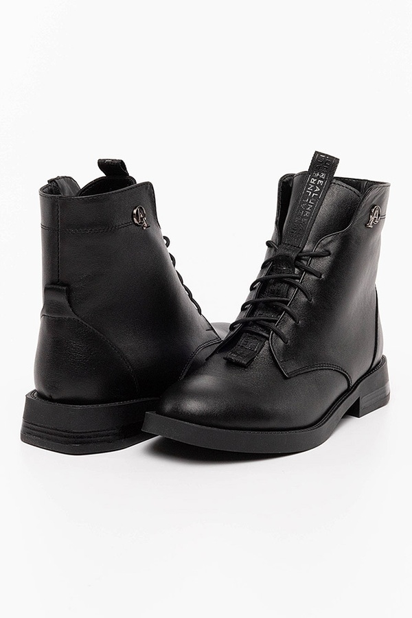 Жіночі черевики 39.5 колір чорний ЦБ-00195499 SKT000857359 фото