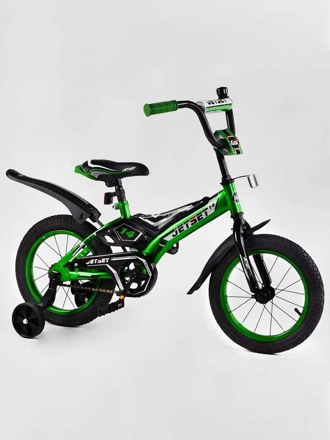 Детский двухколесный велосипед 16" дюймов цвет салатовый ЦБ-00213408 SKT000893660 фото