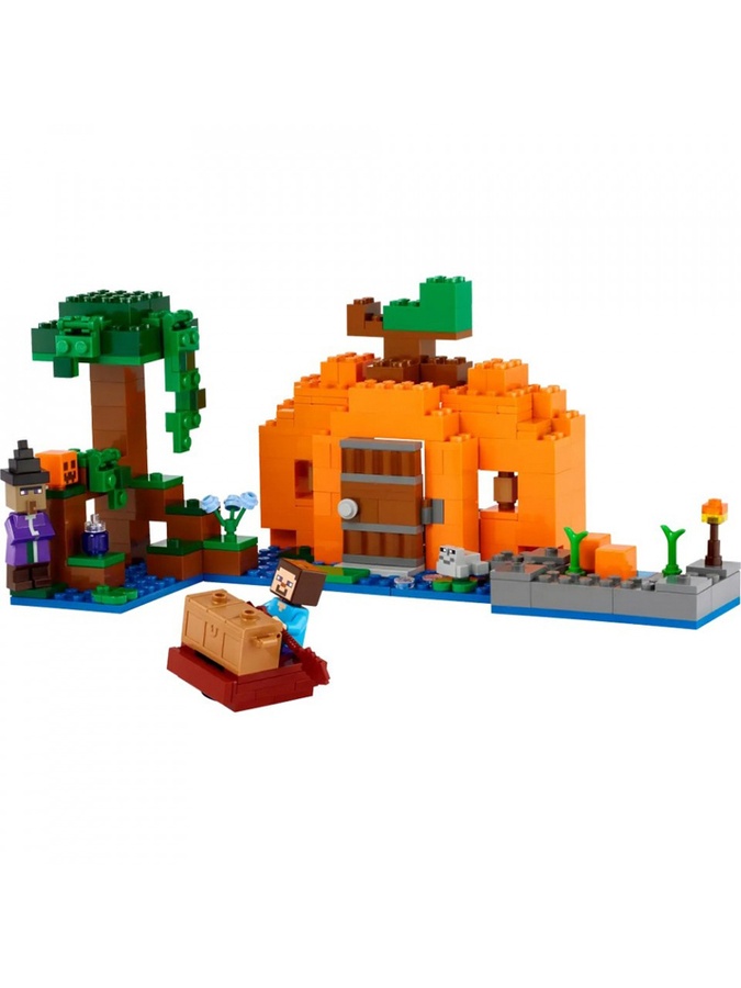 Конструктор LEGO Minecraft Гарбузова ферма колір різнокольоровий ЦБ-00230002 SKT000933622 фото