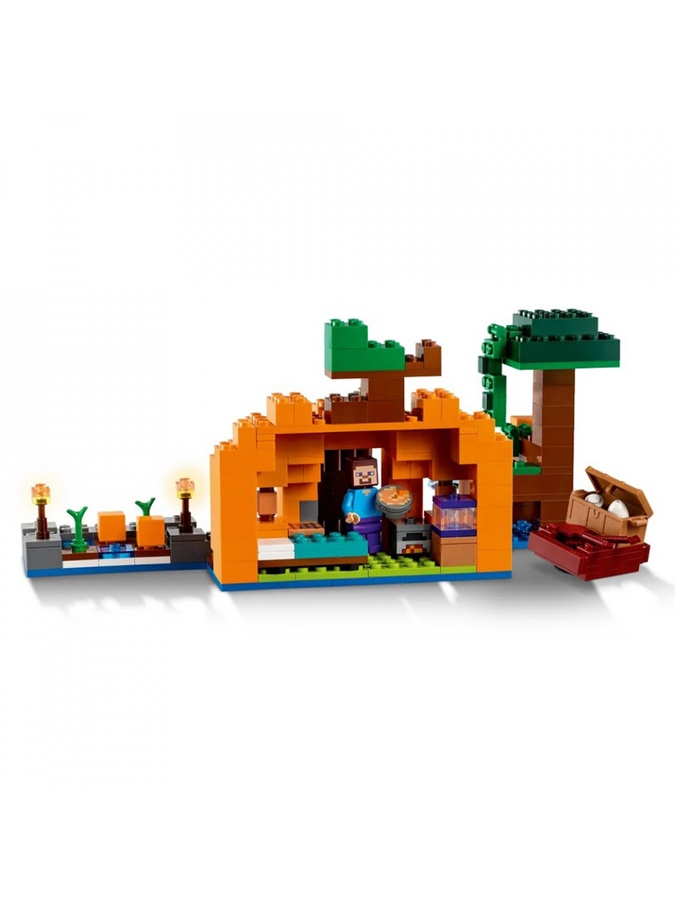 Конструктор LEGO Minecraft Гарбузова ферма колір різнокольоровий ЦБ-00230002 SKT000933622 фото