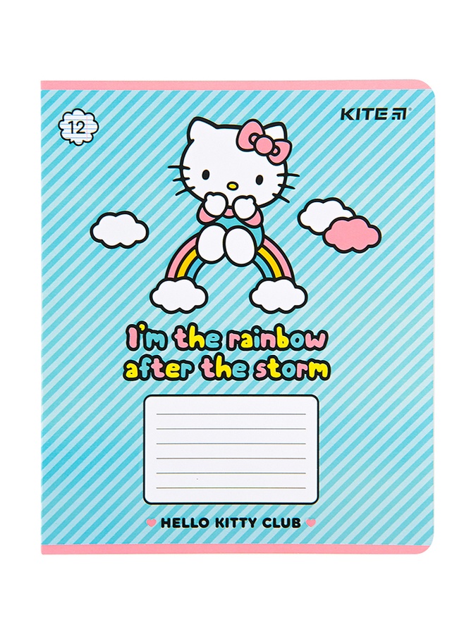 Тетрадь в линейку 12 листов Hello Kitty цвет разноцветный ЦБ-00223200 SKT000917021 фото