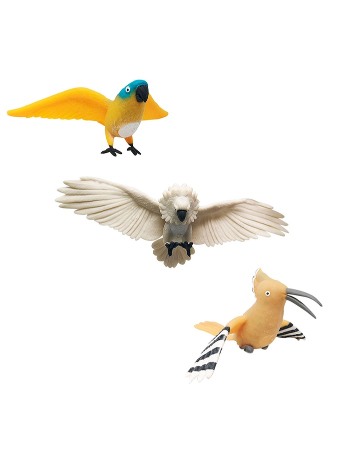 Стретч-игрушка в виде животного – Тропические птицы цвет разноцветный ЦБ-00216641 SKT000901048 фото