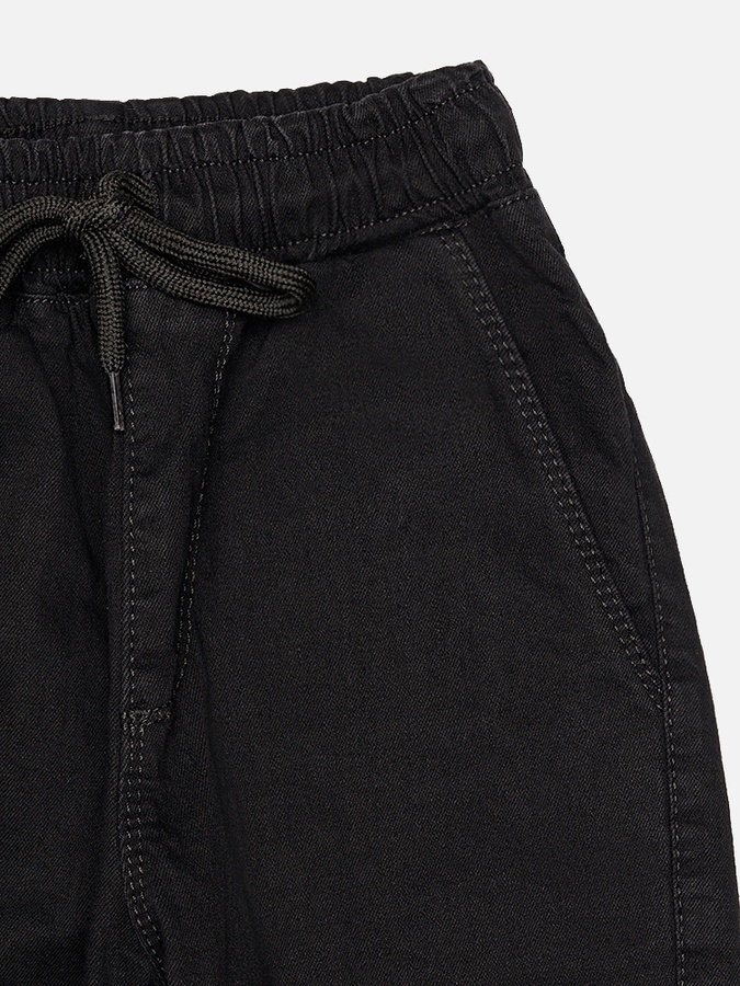 Джинсові джогери для хлопчика 140 колір чорний ЦБ-00224962 SKT000921524 фото