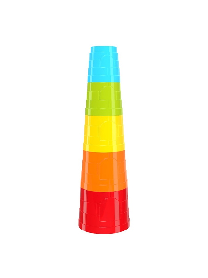 Іграшка "Пірамідка" колір різнокольоровий ЦБ-00125641 SKT000463226 фото