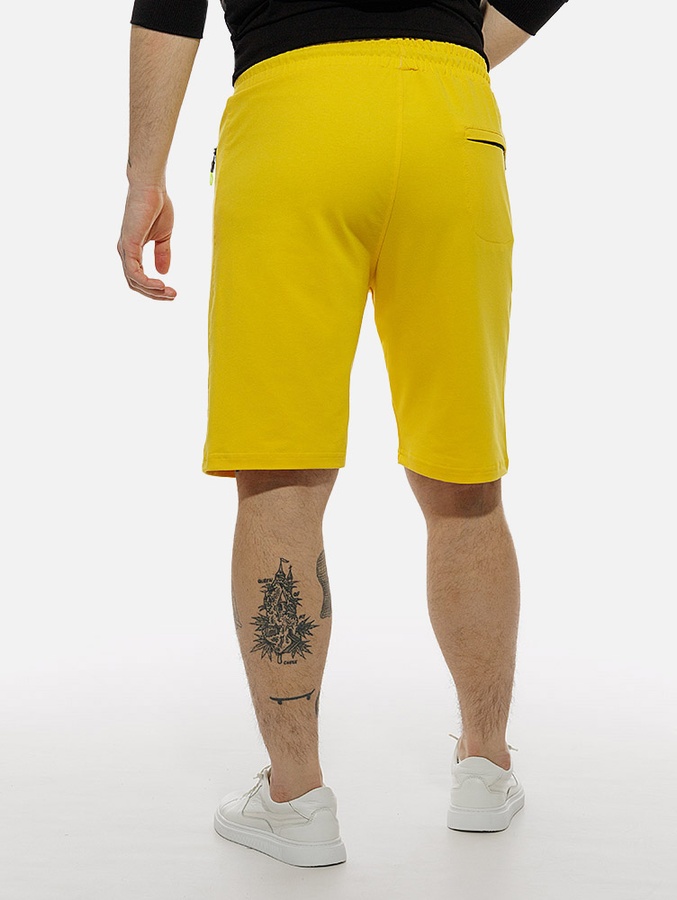 Мужские спортивные шорты 50 цвет желтый ЦБ-00216273 SKT000900375 фото