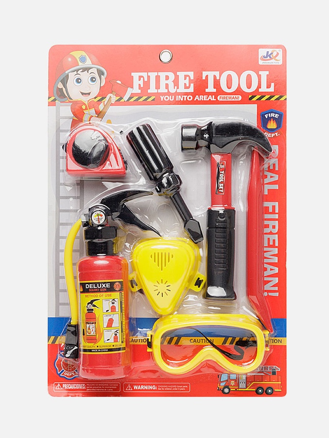 Набір інструментів "Пожежник" колір різнокольоровий ЦБ-00223389 SKT000917395 фото