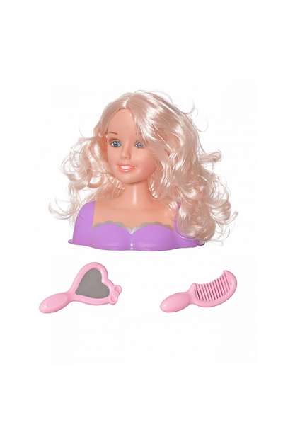 Лялька "Голова для зачісок" колір різнокольоровий ЦБ-00187216 SKT000834459 фото