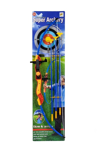Іграшковий лук зі стрілами колір різнокольоровий ЦБ-00241430 SKT000961652 фото
