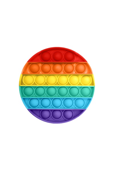 Игрушка-антистресс "POP IT Круг" цвет разноцветный ЦБ-00164453 SKT000555552 фото