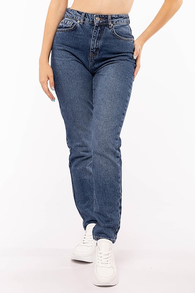 Женские джинсы 54 цвет синий ЦБ-00197030 SKT000860407 фото