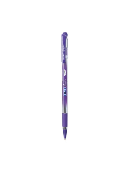 Ручка кулькова масляна "Glycer" 0,7 мм колір фіолетовий ЦБ-00215731 SKT000899152 фото