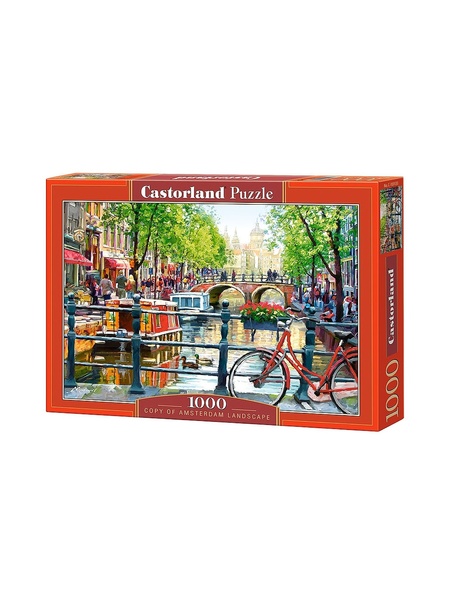 Пазли "Амстердам, Copy of Amsterdam landscape", 1000 елементів колір різнокольоровий 00-00106483 SKT000128325 фото