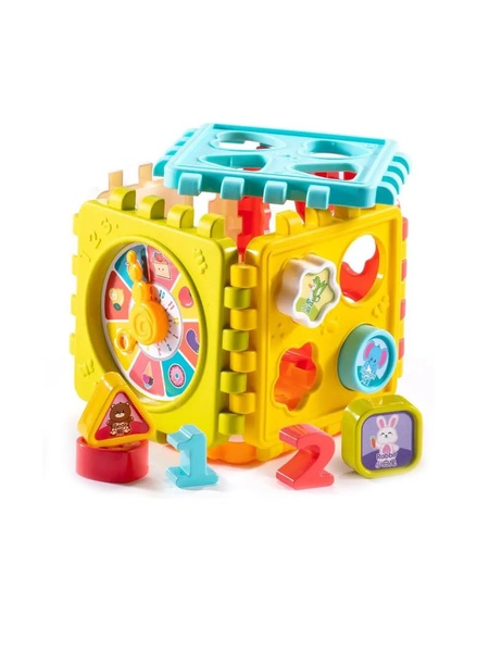 Розвивальна іграшка "Логічний куб" колір різнокольоровий ЦБ-00215605 SKT000898911 фото