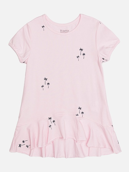 Платье для девочки 116 цвет розовый ЦБ-00219552 SKT000907535 фото