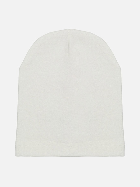 Демісезонна шапка для дівчинки 52-54 колір молочний ЦБ-00216976 SKT000902067 фото
