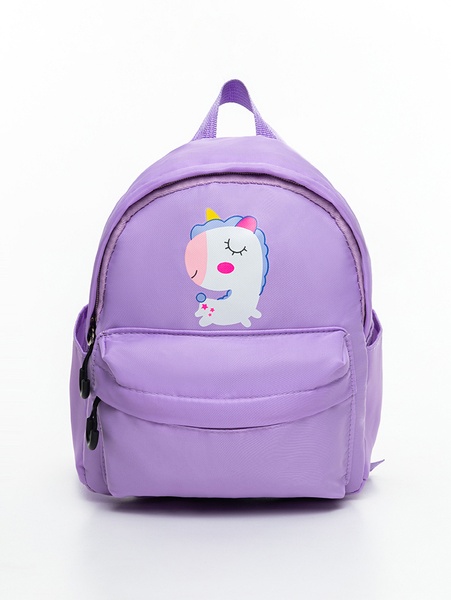Рюкзак для девочки Единорог цвет сиреневый ЦБ-00224025 SKT000918738 фото