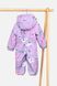 Комбінезон утеплений для дівчинки колір фіолетовий 80 ЦБ-00289767 фото 2