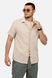 Мужская рубашка с коротким рукавом 44 цвет молочный ЦБ-00250660 SKT000994019 фото 1