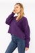 Жіночий пуловер 46 колір фіолетовий ЦБ-00194407 SKT000854096 фото 1