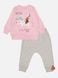 Костюм з штанами для дівчинки 80 колір рожевий ЦБ-00227414 SKT000926400 фото 3