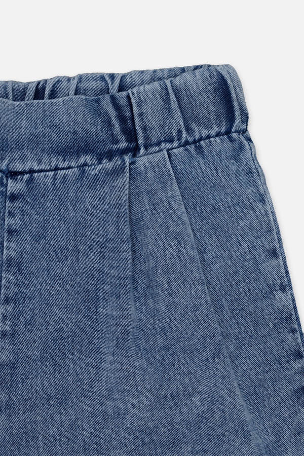 Джинсовые шорты для девочки 104 цвет синий ЦБ-00249590 SKT000991443 фото