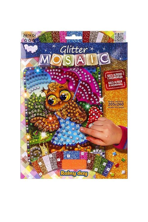 Набір для творчості "Блискуча мозаїка" Danko Toys БМ-02-01,02,03,04,05...10 ЦБ-00207615 фото
