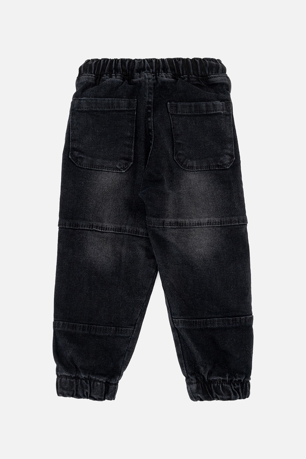 Джинсові джогери для хлопчика 110 колір чорний ЦБ-00244720 SKT000979631 фото