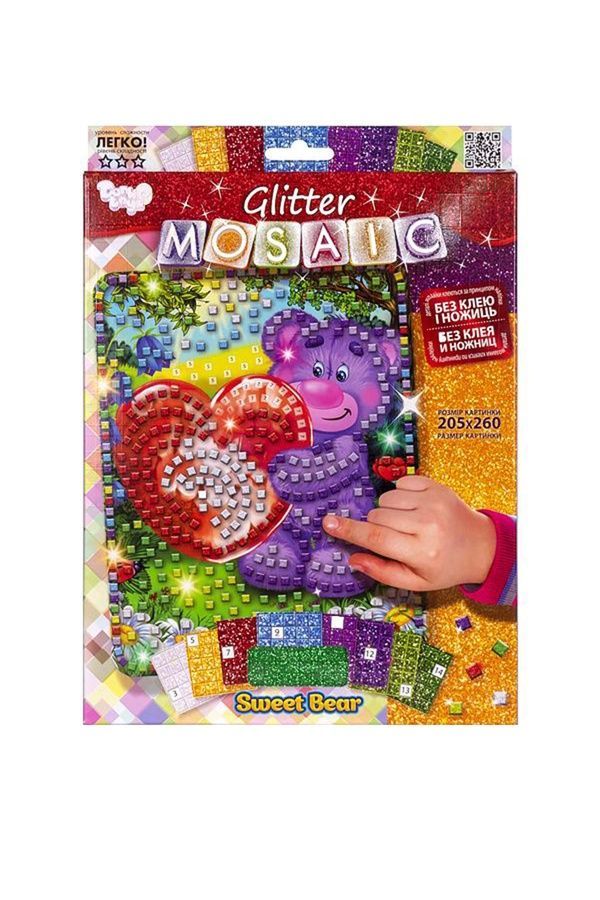 Набір для творчості "Блискуча мозаїка" Danko Toys БМ-02-01,02,03,04,05...10 ЦБ-00207615 фото