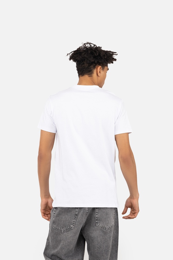 Чоловіча футболка з коротким рукавом 54 колір білий ЦБ-00243210 SKT000967450 фото
