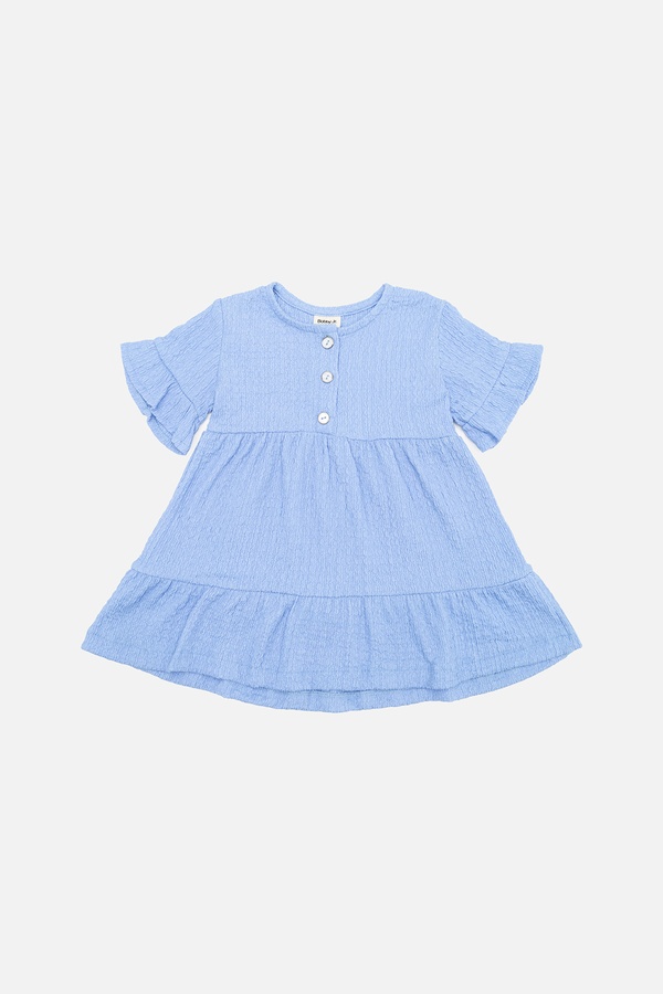 Платье с коротким рукавом для девочки 74 цвет голубой ЦБ-00243490 SKT000968166 фото