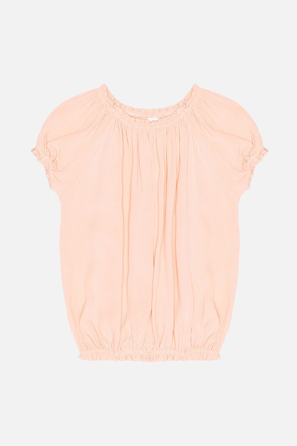 Блуза для девочки 146 цвет персиковый ЦБ-00152099 SKT000519746 фото