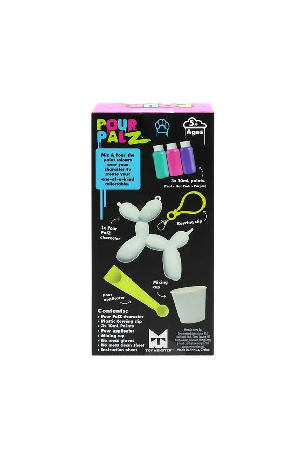 Набір для творчості Pour Palz Флюїд Арт "Брелок Balloon Dog" Pour Palz GS-G18194 ЦБ-00288288 фото