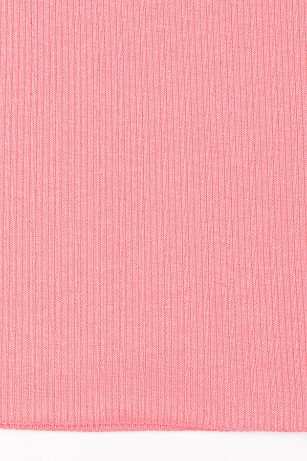 Комплект шапка-шарф на дівчинку 50-52 колір рожевий ЦБ-00188359 SKT000837595 фото