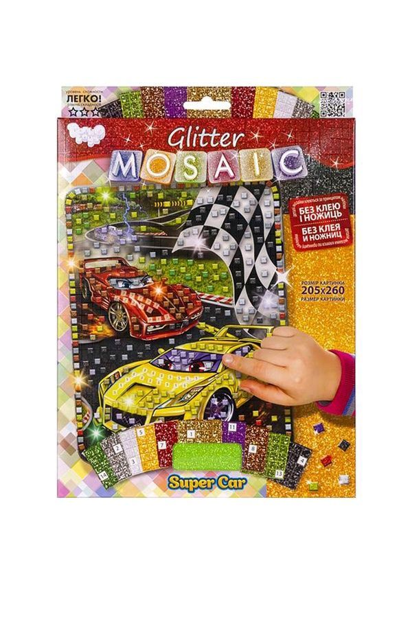 Набір для творчості "Блискуча мозаїка" Danko Toys БМ-02-01,02,03,04,05...10 ЦБ-00207615 фото