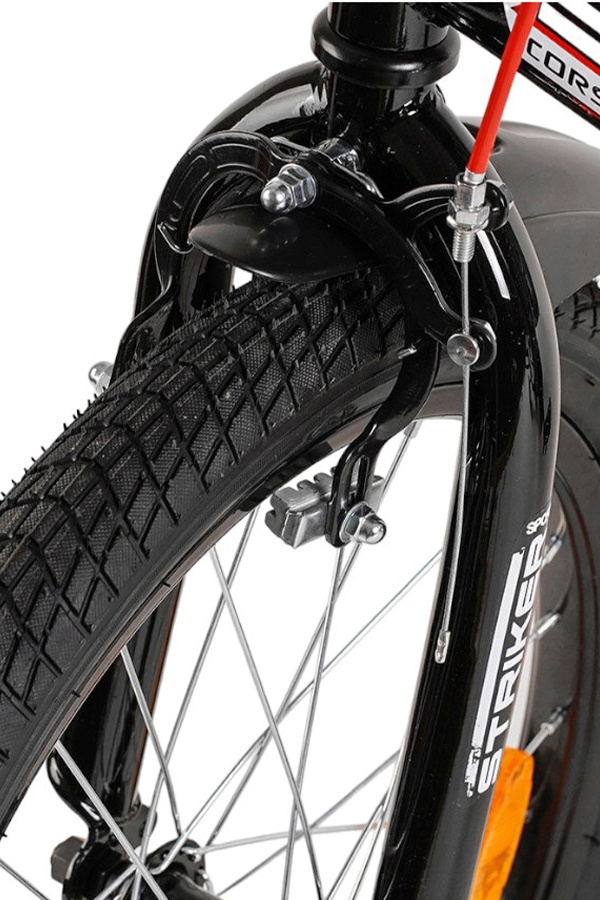 Велосипед "CORSO" STRIKER колір чорно-червоний ЦБ-00246140 SKT000983477 фото