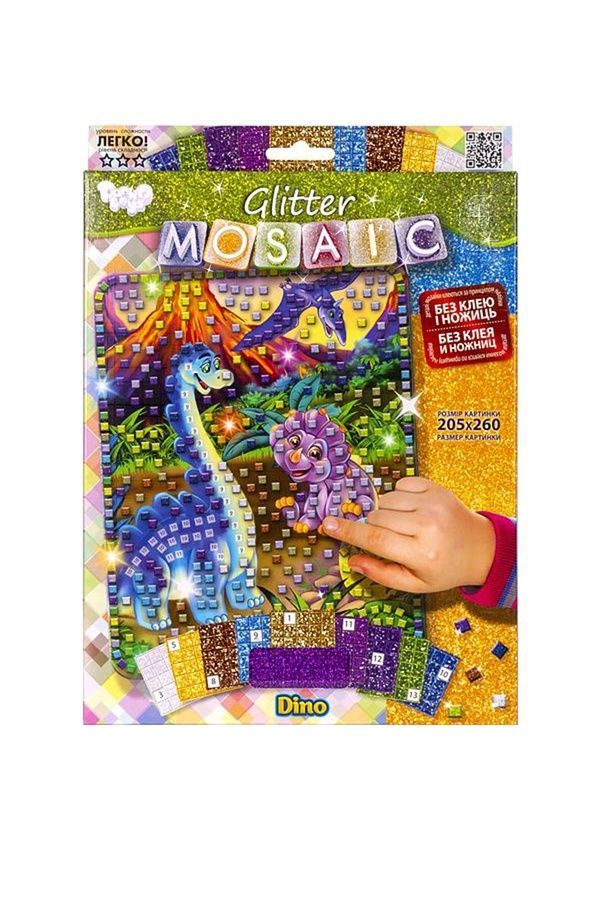 Набір для творчості "Блискуча мозаїка" Danko Toys БМ-02-01,02,03,04,05...10 ЦБ-00207615 фото