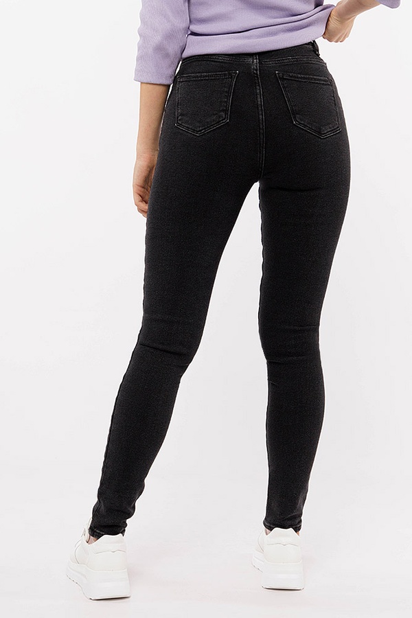 Жіночі джинси 34 колір темно-сірий ЦБ-00201403 SKT000870259 фото