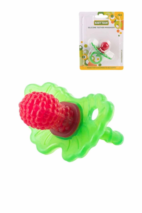 Детская игрушка Прорезыватель-массажер силиконовый цвет разноцветный ЦБ-00193811 SKT000852945 фото