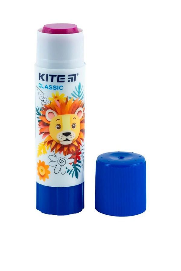 Клей-олівець PVP, 15 г з індикатором Kite Classic KITE K-1130 ЦБ-00255199 фото
