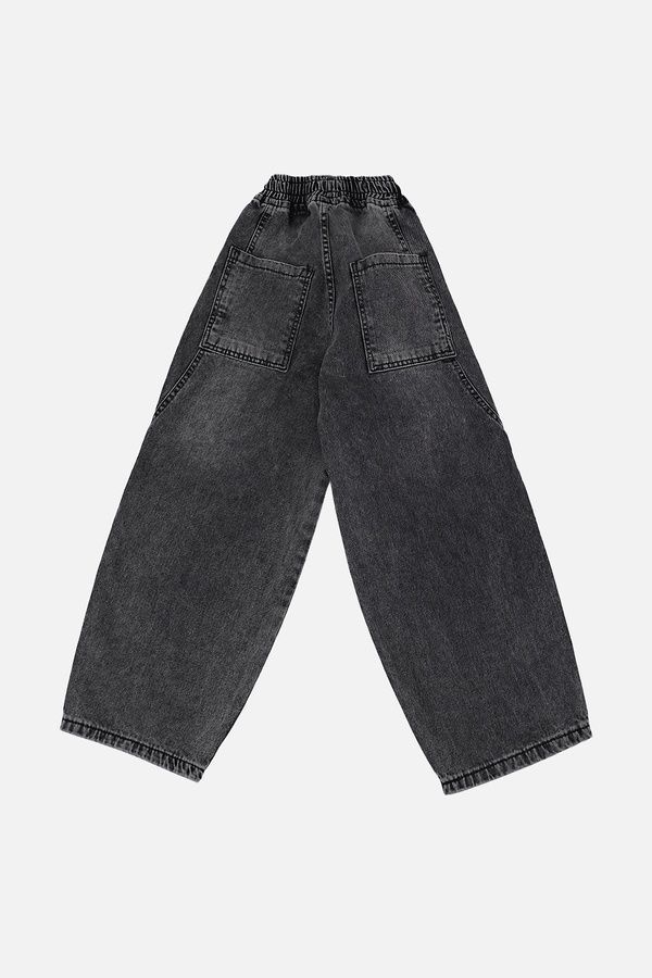 Джинси baggy для хлопчика колір сірий 146 ЦБ-00290692 фото