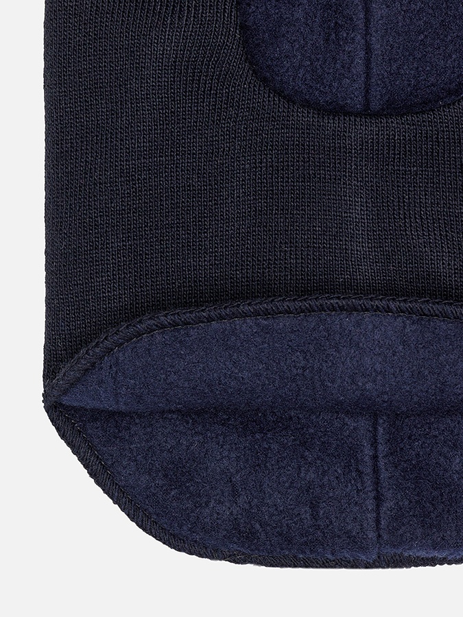 Шапка-шолом з вушками для хлопчика 46-48 колір темно-синій ЦБ-00229971 SKT000933566 фото