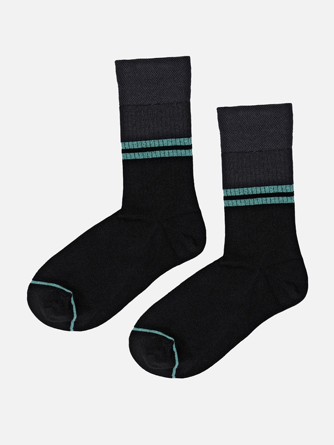 Чоловічі шкарпетки 40-42 колір чорний ЦБ-00229786 SKT000933226 фото