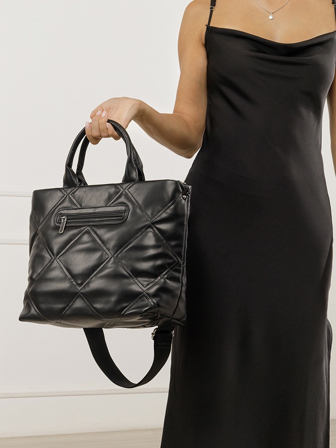 Женская сумка цвет черный ЦБ-00228307 SKT000928931 фото